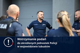 OGŁOSZENIE - WSTRZYMANIE PODAŃ