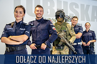 Wstąp w nasze szeregi i zostań policjantem.