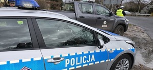 Wspólne kontrole Policji ze Strażą Leśną.