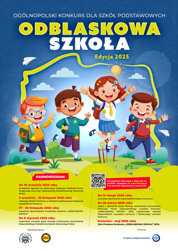 Ponad 1500 szkół w „Odblaskowej Szkole” 2025!