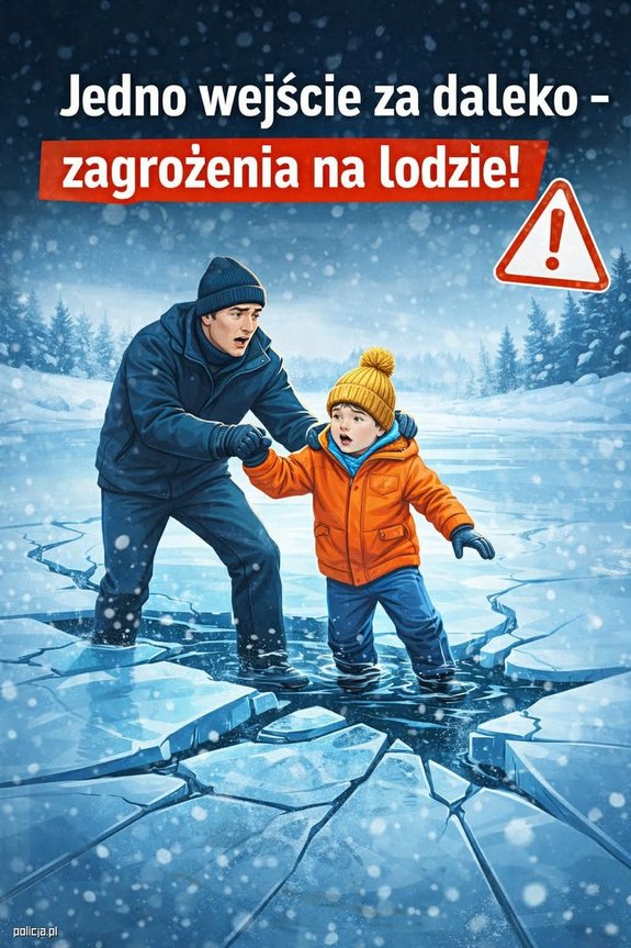 Jedno wejście za daleko - zagrożenia na lodzie!